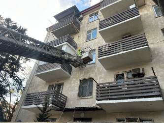 Nizami rayonunda təmir-bərpa işləri davam etdirilir