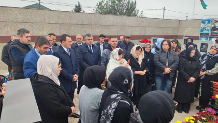 Vətən müharibəsi şəhidi Zəbiyulla Şahin oğlu Məmmədovun məzarı ziyarət edilib