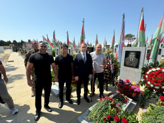 Vətən müharibəsi şəhidi Anar Vaqif oğlu Əliyevin doğum günündə xatirəsi anılıb