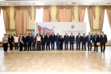 Yeni Azərbaycan Partiyasının Nizami rayon təşkilatının XI konfransı keçirilib