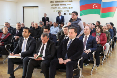 Rayon İcra Hakimiyyətinin başçısı növbəti səyyar qəbul keçirib