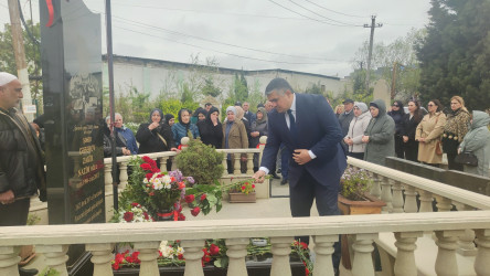 Şəhid Zakir Cəfərovun doğum günündə xatirəsi anılıb