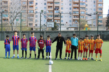 Nizami rayonunda Ümummilli Lider Heydər Əliyevin anadan olmasının 103-cü ildönümü münasibətilə futbol turniri keçirilib