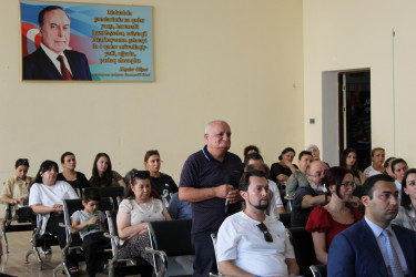 Nizami rayonunda növbəti səyyar qəbul keçirilib