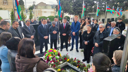 Vətən müharibəsi şəhidi Oktay Baxşəli oğlu Ağabəyovun xatirəsi anılıb