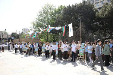 II Makeathon Nizami Festivalında rayon məktəbliləri və gənclərinin “Smart city” və “Sərbəst layihə” istiqamətləri üzrə hazırladıqları layihələr nümayiş etdirilib