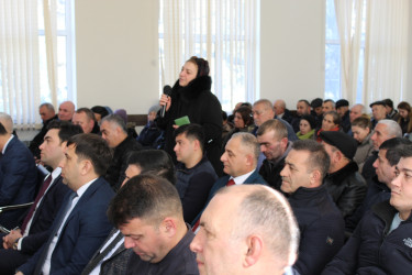 İcra Hakimiyyətinin başçısı Coşqun Cəbrayılov növbəti səyyar qəbul keçirib
