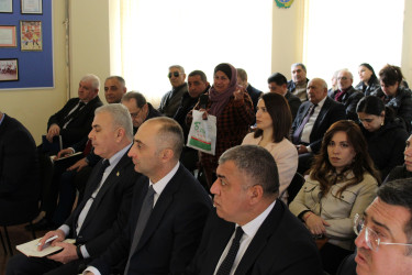 Rayon İcra Hakimiyyətinin başçısı növbəti səyyar qəbul keçirib