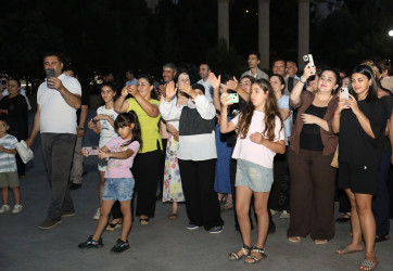 Nizami rayonunda yay konsertləri davam edir