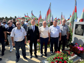 Vətən müharibəsi şəhidi Anar Vaqif oğlu Əliyevin doğum günündə xatirəsi anılıb