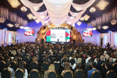 Nizami rayonunda Zəfər Gününün 5-ci ildönümü münasibətilə möhtəşəm tədbir keçirilib