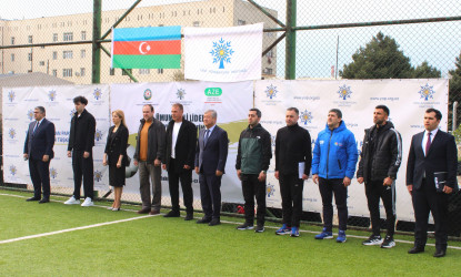 Nizami rayonunda Ümummilli Lider Heydər Əliyevin anadan olmasının 103-cü ildönümü münasibətilə futbol turniri keçirilib