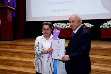 Nizami rayonunda 15 İyun – Milli Qurtuluş Gününə həsr olunmuş konfrans keçirilib