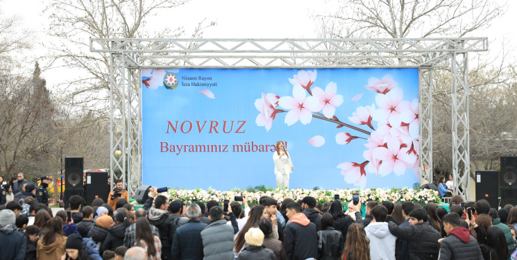 Novruz bayramı Nizami rayonunda təntənəli şəkildə qeyd olunub