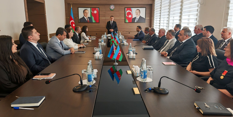 Nizami rayonunda Dövlət Qulluqçularının Peşə Bayramı Günü münasibətilə tədbir keçirilib