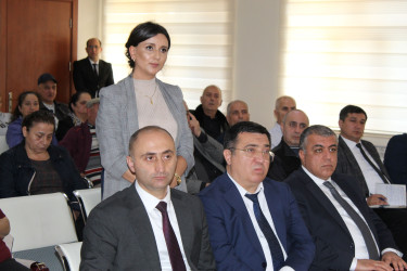 Nizami Rayon İcra Hakimiyyətinin başçısı rayon sakinləri ilə növbəti səyyar qəbul keçirib