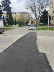 Nizami rayonunda intensiv yağıntıların yollarda yaratdığı fəsadlar aradan qaldırılır