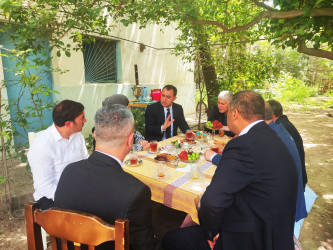 Vətən müharibəsi şəhidi Teymur Tehran oğlu Məcidzadənin ailəsi ziyarət edilib