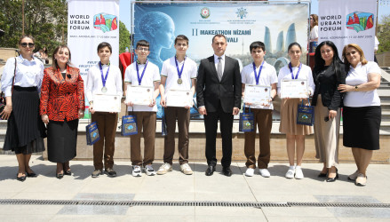 “WUF13” ərəfəsində II Makeathon Nizami Festivalı keçirilib
