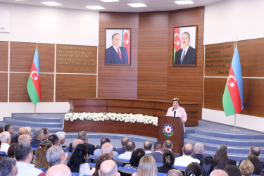 Nizami rayonunda “Qərbi Azərbaycan irsi” kitabının I cildinin təqdimat mərasimi keçirilib