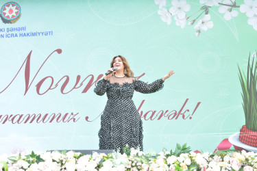 Nizami rayonunda Novruz şənliyi keçirilib