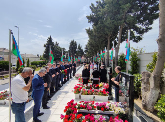 Vətən müharibəsi şəhidi Rəfael İbrahimovun doğum günündə xatirəsi anılıb