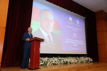 Nizami rayonunda Ulu Öndər Heydər Əliyevin Anım gününə həsr olunmuş tədbir keçirilib