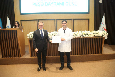 Nizami rayonunda Tibb İşçilərinin Peşə Bayramı Günü qeyd edilib