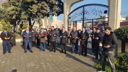 Vətən müharibəsi şəhidi Anar Qumaşovun xatirəsi anılıb