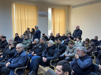 Rayon İcra Hakimiyyətinin başçısı növbəti səyyar qəbul keçirib