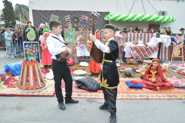 Nizami rayonunda Novruz şənliyi keçirilib