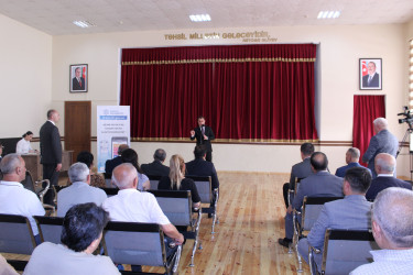 Nizami Rayon İcra Hakimiyyətinin başçısı Coşqun Cəbrayılov iyul ayında növbəti səyyar qəbullar keçirib