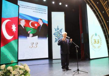 Nizami rayonunda Yeni Azərbaycan Partiyasının təsis olunmasının 33-cü ildönümü qeyd edilib
