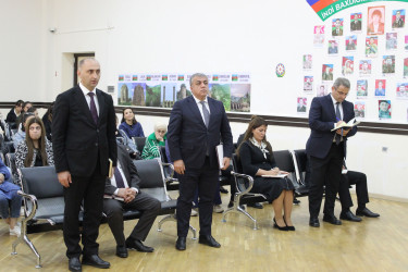 İcra Hakimiyyətinin başçısı Coşqun Cəbrayılov rayon sakinləri ilə növbəti səyyar qəbul keçirib