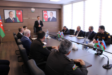 Nizami Rayon İcra Hakimiyyətində Fövqəladə Hallar Nazirliyinin 20-ci ildönümü münasibətilə görüş keçirilib