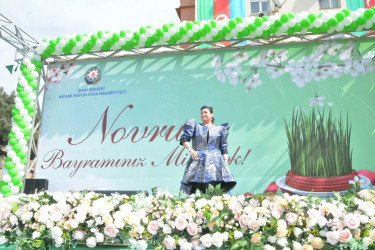 Nizami rayonunda Novruz şənliyi keçirilib