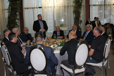 Nizami rayonunda Ulu Öndər Heydər Əliyevin ildönümü ilə əlaqədar ehsan süfrəsi açılıb