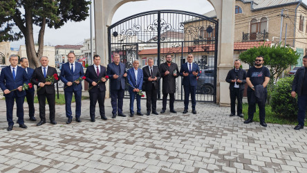 Vətən müharibəsi şəhidləri Muradov Hüseyn Fərhad oğlu və Əliyev Denis Aleksandroviçin xatirələri yad edilib