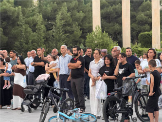 Nizami rayonunda açıq hava konserti təşkil edilib