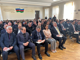 İcra Hakimiyyətinin başçısı Coşqun Cəbrayılov növbəti səyyar qəbul keçirib