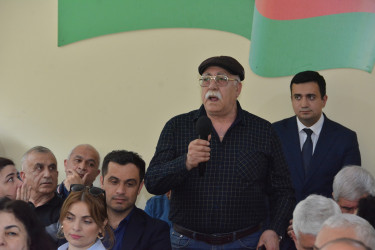 Nizami Rayon İcra Hakimiyyətinin başçısı aprel ayında növbəti səyyar qəbullar keçirib
