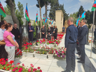 Vətən müharibəsi şəhidi Rəfael İbrahimovun doğum günündə xatirəsi anılıb