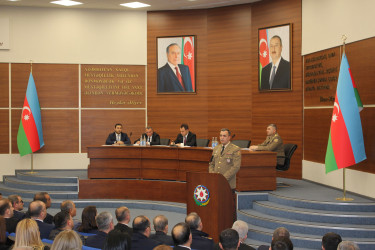 Nizami rayonunda mülki müdafiənin təşkili sahəsində görülən işlərlə bağlı müşavirə keçirilib