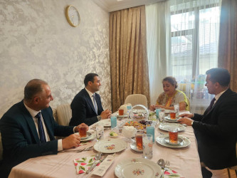 Aprel döyüşləri şəhidləri mayor Urfan Vəlizadənin və Tural Dadaşovun ailələri ziyarət edilib
