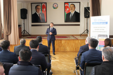 İcra Hakimiyyətinin başçısı Coşqun Cəbrayılov növbəti səyyar qəbul keçirib