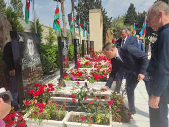 Vətən müharibəsi şəhidi Rəfael İbrahimovun doğum günündə xatirəsi anılıb
