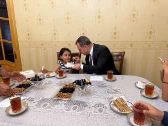 Şəhid Zalov Vidadi Nizami oğlunun ailəsi ziyarət edilib - 23.07.2025