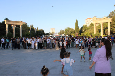Nizami rayonunda açıq havada növbəti yay konserti təşkil edilib  - 22.08.2026