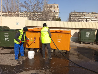 Nizami rayonunda Novruz bayramı ərəfəsində geniş təmizlik işləri aparılıb - 14.03.2026