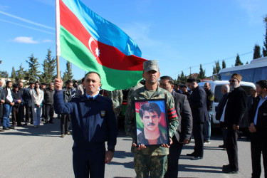 Birinci Qarabağ müharibəsi şəhidi Əliyev Mikayıl Atababa oğlu dəfn olunub - 31.10.2025